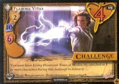 Buffy TVS CCG Limited Class Of 99 Rare Card #148 Compound Bow